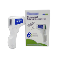 Damaged, Liv Non-Contact Thermometer, Forehead and Skin, Accurate Infrared Sensor, Heavy Duty, Batteries Excluded, 1/Box