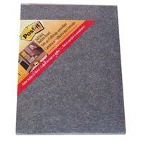 3M Charcoal Memo Board Post-It, 457 x 584mm, Each Each