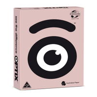 PAPER COPY OPTIX A4 110GSM TULA PINK 200/RM Ream