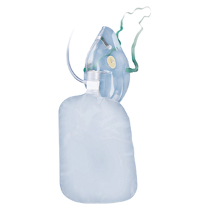 ADULT HI CONC.NONREBREATH MASK 1V+2.1 TUBE loose Each