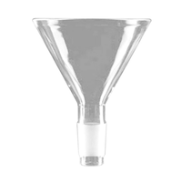 Livingstone Powder Funnel, 60mm Diameter, Neck Socket 14/23, Glass, Each Each
