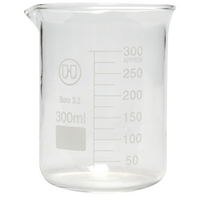 Bomex Beaker, 3000ml, Tall Form, Graduated with Spout, Borosilicate Glass, Each Each