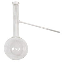 Silform Distilling Flask with Side Tube