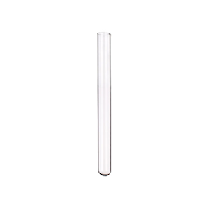 Livingstone Test Tube, without Rim, 16 Diameter x 125 Height mm, Round Bottom, Borosilicate Glass, Each Loose