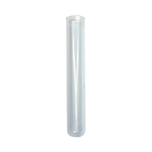 Livingstone Test Tube, without Rim, 19 Diameter x 150 Height mm, Round Bottom, Borosilicate Glass, 100/Pack Box