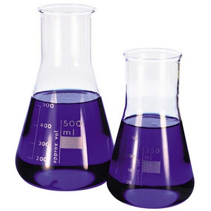 Lincon Erlenmeyer Conical Flask, 250ml, Wide Neck, 45mm, Graduated, Borosilicate Glass, 1/Box Each