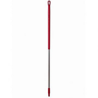Red, Vikan 1300mm Alloy Ergonomic Handle, Each Each