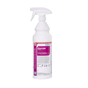 Ecolab Klercide Active Chlorine, Sterile, Grade C (ISO Class 7) Spray Bottle, 1 Litre, Each Each