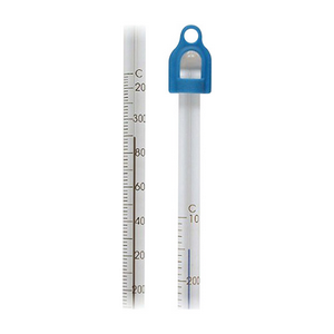 Thermometer Laboratory 76mm Immersion, Minus 35 to 50 degrees Celcius Low Toxicity 305mm Each