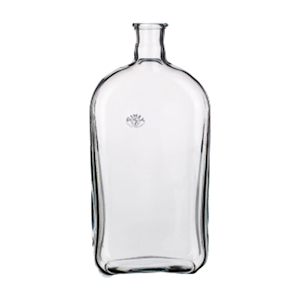 Simax Culture Flask Roux, Roux Culture Bottle, Neck Conical in the Middle, 450mL, 195(H)mm, Socket Joint 24/20, Borosilicate Glass, Each Each