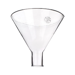 Powder Funnel, 60mm Diameter, Borosilicate Glass, European, Each Each