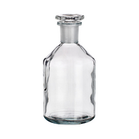 Simax Laboratory Reagent Bottle, 250ml, Narrow Neck, with Glass Stopper, 19/26 Socket Joint, Clear, Borosilicate Glass, Each Each