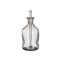 Simax Dropping Bottle with Ground-In Pipette Stopper, 50mL, SJ 14/15, 41.5 x 107(H) mm, Clear, Borosilicate Glass, European, Each Each