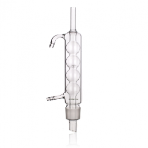 Simax Condenser Allihn Acc. Socket Joint 29/32, 200(L) mm, 4 Coils, Borosilicate Glass, Each Each