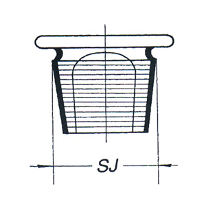Stopper For Reagent Glass Bottle, 500ml, Socket Joint, 45/27, European, Each Each