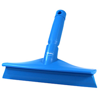 Vikan Squeegee, 245mm, Single Blade, Blue, Each Each
