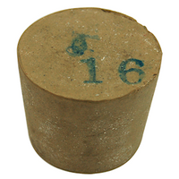 Solid Rubber Stopper, 36mm Base x 45mm Top x 35mm Height, Each Each