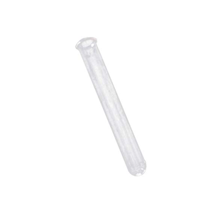 Aptaca TPX® Cylindrical Test Tubes with Rim, 10mL, 16 x 100(H)mm, Non Graduated, Autoclavable up to 180degC, Transparent, 50/Bag Bag