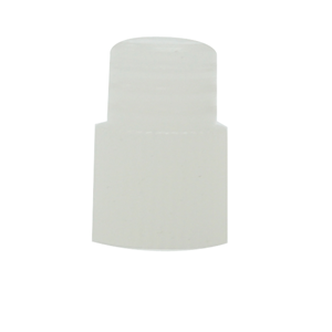 Stopper, Closed Bottom, for 11mm Tubes, Recyclable Plastic, 1000/Bag Bag