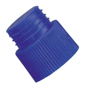 Stopper, Closed Bottom, for 16mm Diameter Tubes, Assorted Colours, Recyclable Plastic, 1000/Bag Bag