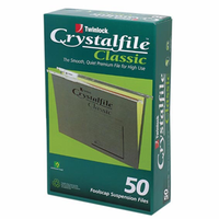 Crystalfiles Classic Complete F/c Size Box/50 Pack