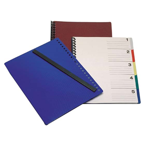 DISPLAY BOOK DIVIDER A4 5TAB EACH SET Each