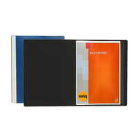 DISPLAY BOOK A4 CLEARVIEW BLACK 50PGS EA3 Each