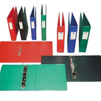 Marbig Deluxe Insert Ring Binder, A4, 38mm, 2 D-Rings, Blue, Each Each