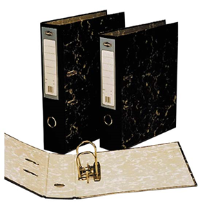 Board Lever Arch File, Foolscap Size, Rado Black, Each Each