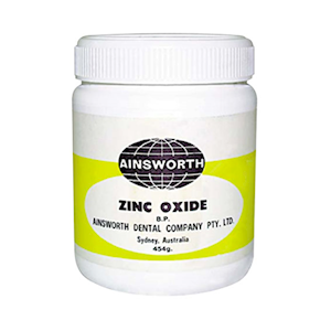 ZINC OXIDE 300GR QUICK SET Each
