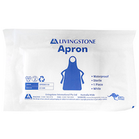 Livingstone Apron, 80 x 150cm, HDPE, Waterproof, Sterile, 1 Piece/Pack (Sample Only)