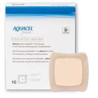 Aquacel (Cvt) Adhesive Foam Dressing, 8Cm X 8Cm, 10/Pk Pack