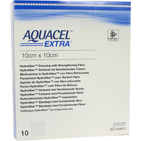 Aquacel Extra Dressing,10 x 10 cm, 10/Box