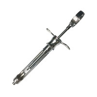 Livingstone Dental Cartridge Aspirating Syringe with Harpoon, Side Loading, 2.2ml, Thumb Ring Plunger Each