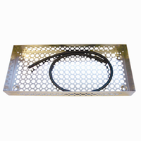 Siltex Perf Tray S/S, Small Steril'N 320X140X36mm Each