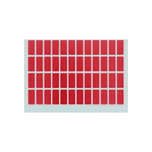 DATA INDEX LABELS 22X38MM RED 1000/BX Box