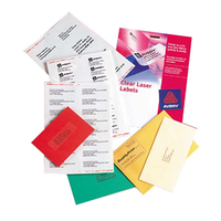 Avery Laser Address Labels, L7565, 8UP, 99.1 x 67.7mm, Clear 25 Sheets/Pack Pack