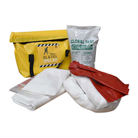 Global Spill Oil and Fuel Spill Kit, 37L, 39 x 34 x 17cm, Economy, Each