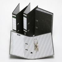 L/ARCH BINDER F/C BOARD BLACK EACH Each