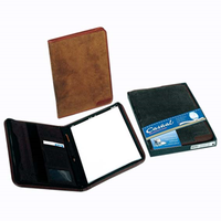 SYNTHETIC BLACK LEATHER A4 ORGANISER EA Each