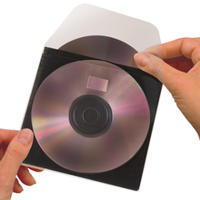 3L CD Pockets, Self-Adhesive with Flap, 10/Pack