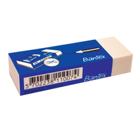 Eraser Ink/pencil White Recyclable Plastic Each Each