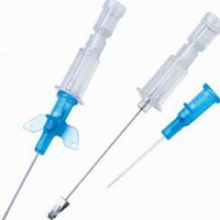 BD Insyte Autoguard Shielded IV Cannula with BD Vialon Biomaterial, 18 Gauge x 1.16 Inches, 30mm, Green, 50/Box (381444) Box