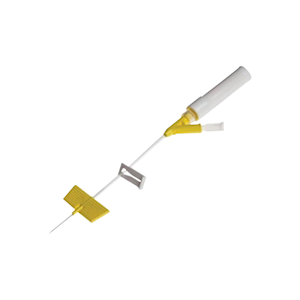 BD Saf-T-Intima Closed Intraveneous Catheter System with Y Adapter, 24 Gauge x 0.75 Inch/19mm, Yellow, 25 Pieces/Box Box