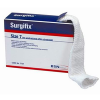Surgifix Tubular Bandage, Size 7, Width: 7cm, Leg, Umb Cord, Genital and Trunk, 9 Metres Unstretched, 25 Metres Stretched/Box Each