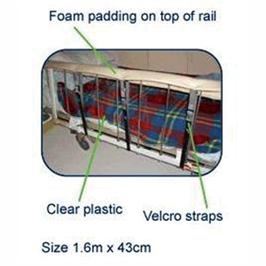 Pelican Bed Rail Protectors (pair) Pair