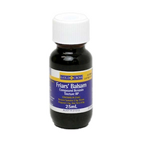 Gold Cross Benzoin Compound Tincture Friar's Balsam, 25mL, Each Each
