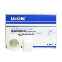LEUKOFIX Translucent Polyacetate Surgical Tape, 50mm x 9.2m, 6/Box Box