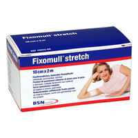 Fixomull Stretch Fixation Dressings, 10cm x 2 Metres, White, Each Each