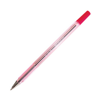 BIC Economy Ballpoint Pen, Medium, Red, 12/Box Box